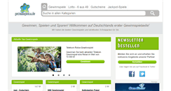 Desktop Screenshot of gewinnspiele.de